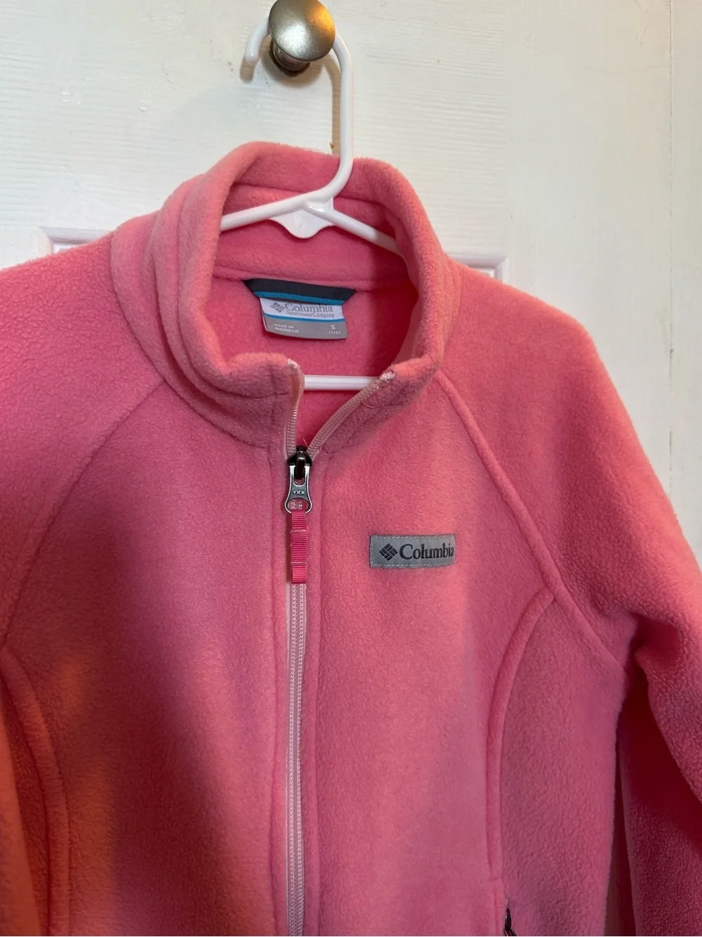 Columbia Girls' Benton Springs Fleece Jacket Small 7/8
